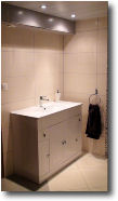 R�novation de salle bain - meuble avec vasque